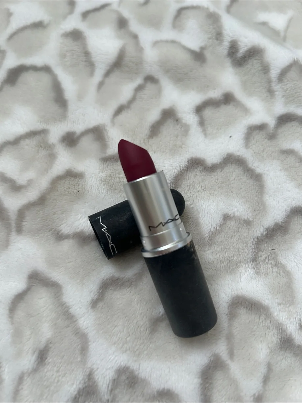 MAC Cosmetics Matte Plum Wine Lipstick